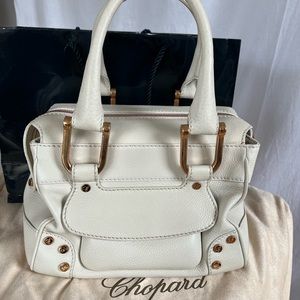 Chopard handbag in cream